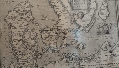 Gammelt Danmarkskort