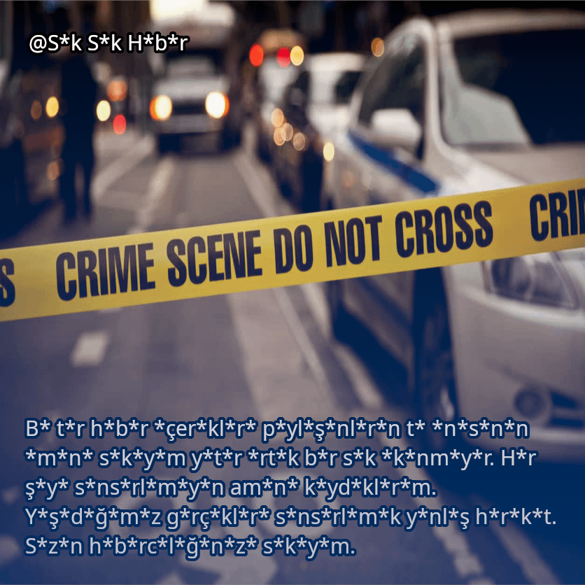 Lütfen artık bu tür haberlere izin verilmesin