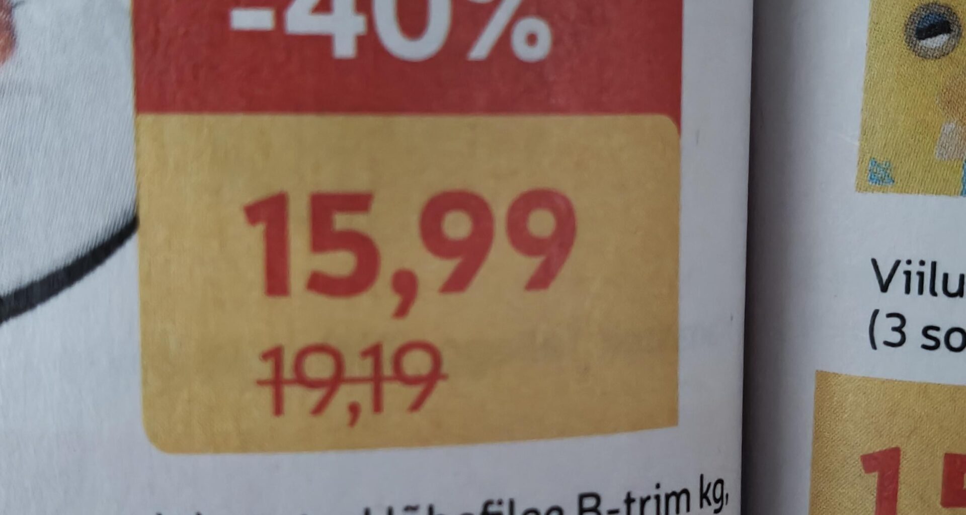 Ma pole küll matemaatik aga midagi ei klapi