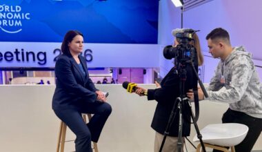 Sviatlana Tsikhanouskaya at WEF: Belarus must not become Putin’s consolation prize. Turning our country into a military outpost threatens not only Belarusians but also Europe’s security. Russian troops must leave Ukraine and Belarus — and Belarusians must be free to choose their own future.