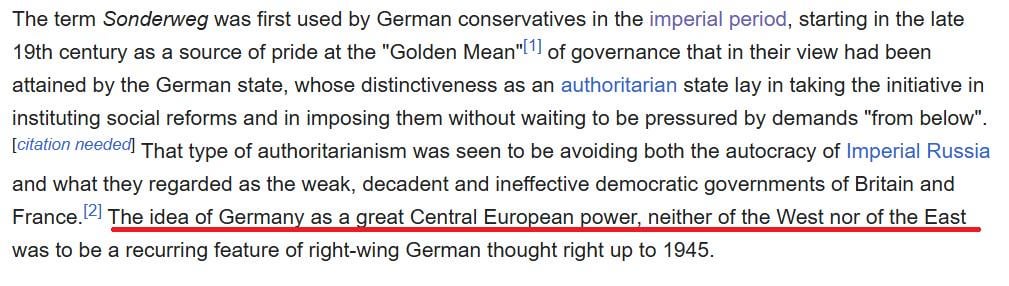 Is there any credence to this notion in contemporary Germany?