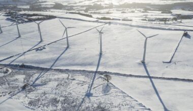UK Wind Power Output at Four-Year High in January Curbs Prices