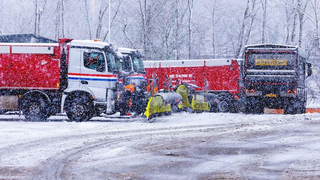 Topdrukte voor strooiers: 'Dit is onze wintersport'