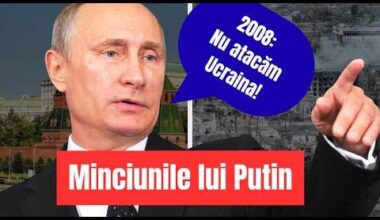 Arhiva minciunilor lui Putin despre Ucraina.