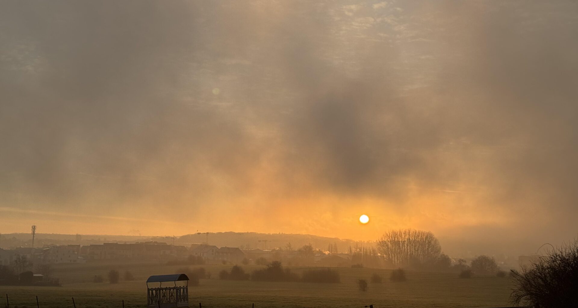 This morning in in the beautiful city of Dudelange