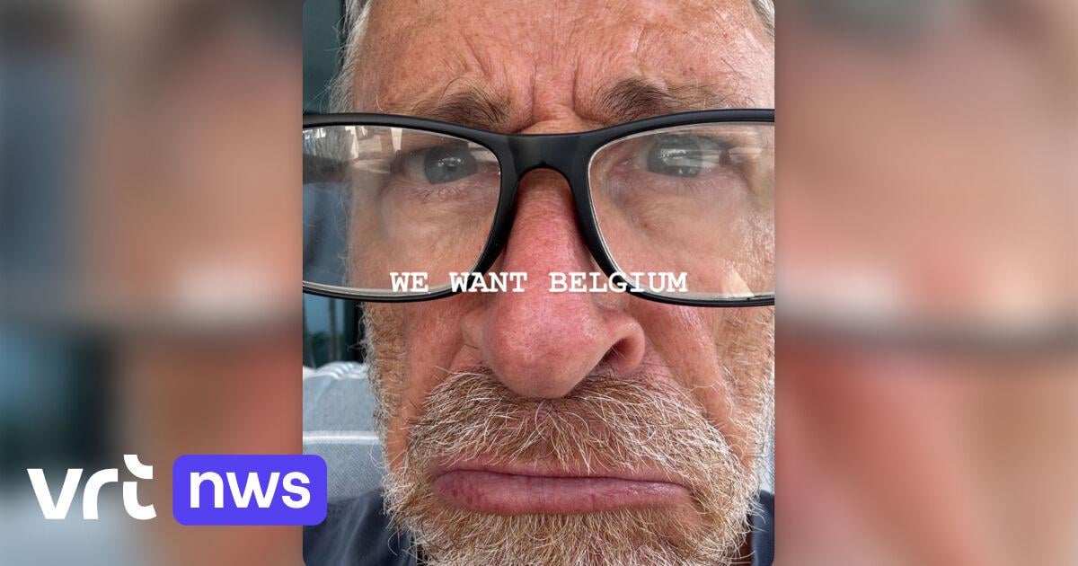 Na Groenland nu ook "we want Belgium": Amerikaanse tv- komiek Jon Stewart eist ons land op | VRT NWS: nieuws