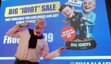 Michael O’Leary plans Fox News ads to put passenger cap on White House agenda for St Patrick’s Day