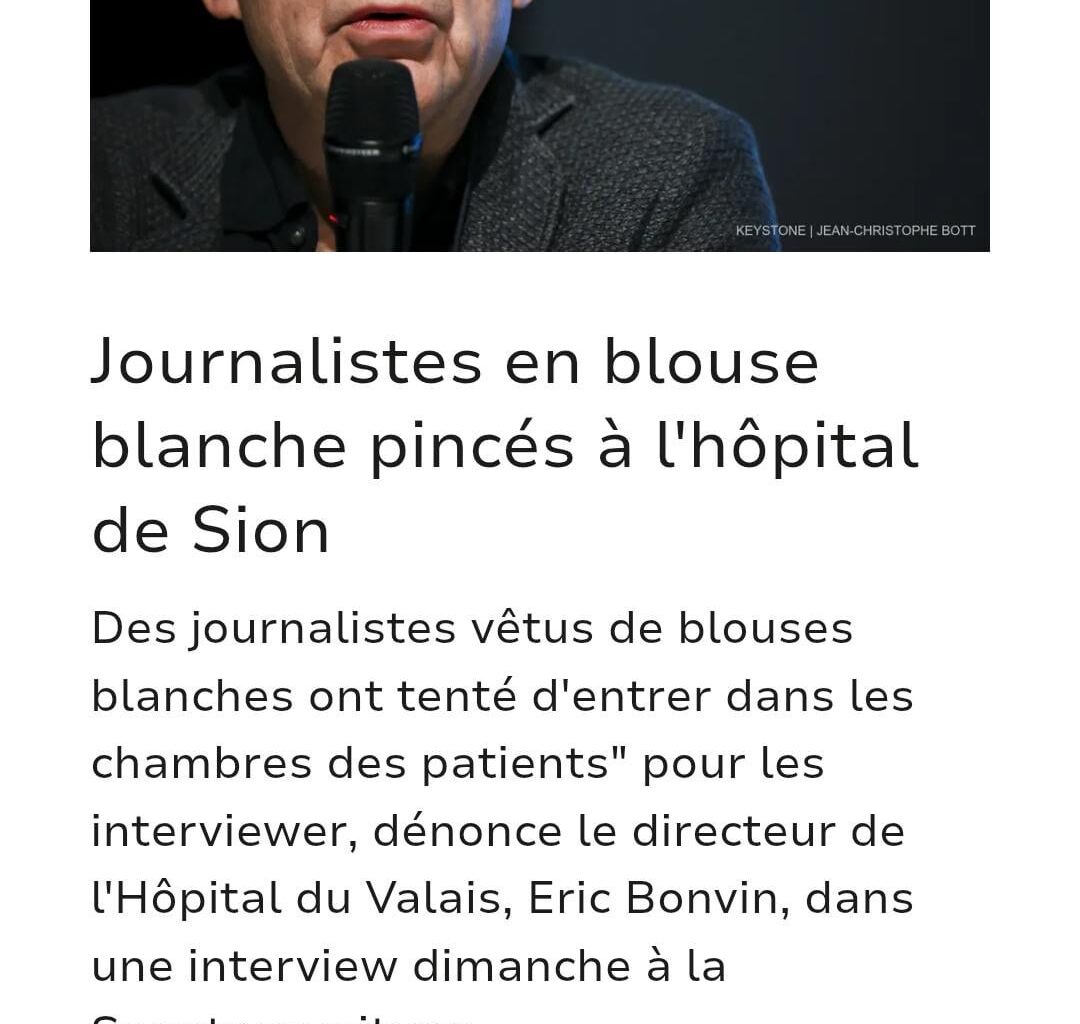 Pas de mots pour qualifier ces journalistes