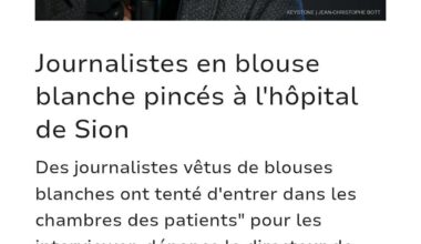 Pas de mots pour qualifier ces journalistes