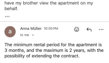 Is this an apartment scam? Please advise on this.