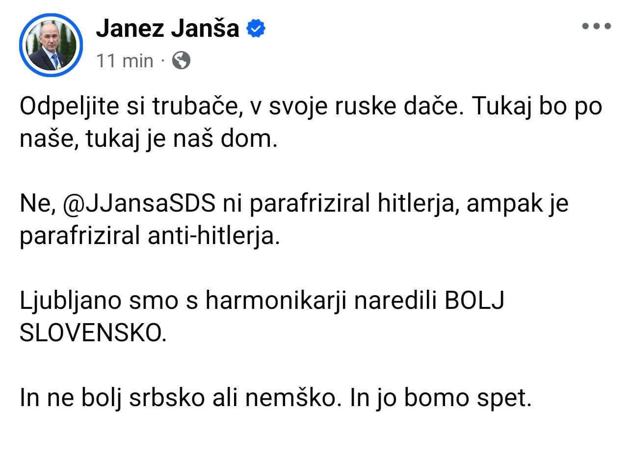 A se mu je pripeljalo do konca? Naj nekdo kliče 🚨