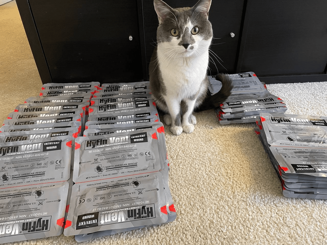 Emergency tacmed fundraiser update: Here's all the stuff you already bought. We're $1500 from the full $11K donation match, we just got a HEEYOOJ request from Hospitallers, and this fundraiser closes in 10 days.