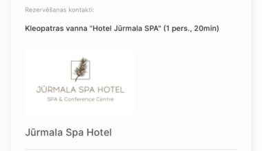 Kleopatras vanna Hotel Jūrmala SPA