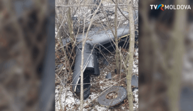 O nouă dronă găsită pe teritoriul R. Moldova. Sursele TVR: Aparatul de zbor are exploziv
