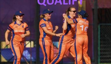 Very big news! The Dutch Women's National Cricket Team has qualified for it's first ever World Cup! To be held this year in England.