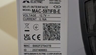 Проблем със Wi-Fi настройката на Mitsubishi Electric MSZ-AY35VGK