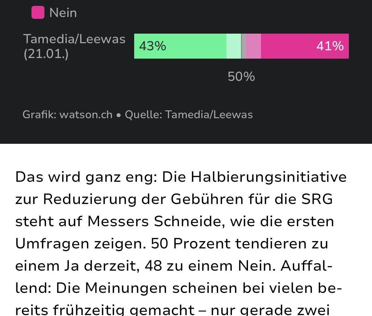 Important: if you don’t want to build what the usa currently has become, vote no on this. Weakening neutral media is one of the worst things you can do for democracy