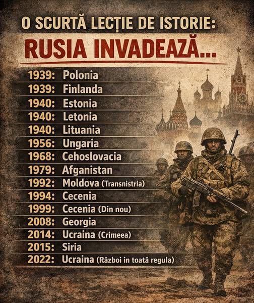 După ce Rusia a invadat o listă lungă de țări, ajunge invitată la Consiliul Păcii