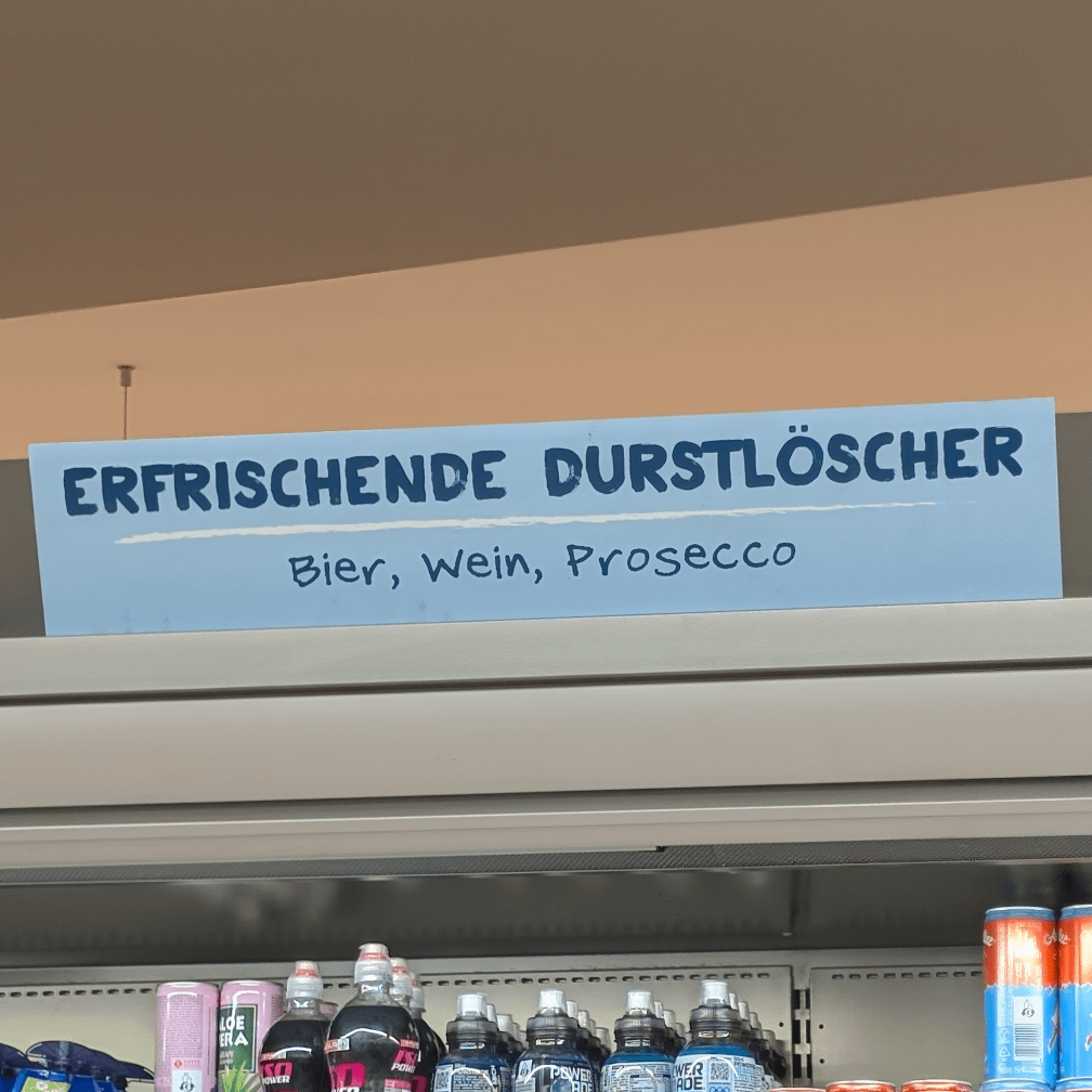 Wenn ich mir zum Frühstück einen erfrischenden Durstlöscher vom Spar gönne, bin ich dann Alkoholiker?