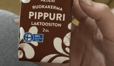 Not all brown cartons in Finnish stores are chocolate milk