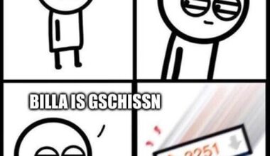 weils heut wieder im Trend is...