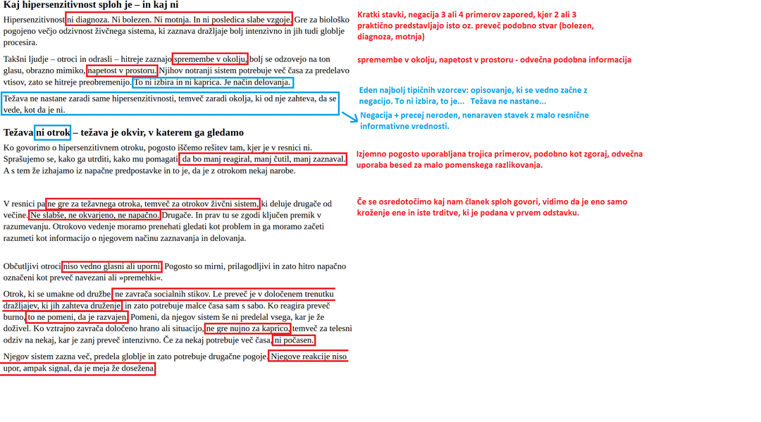Detekcija in ozaveščanje o AI-generiranih besedilih