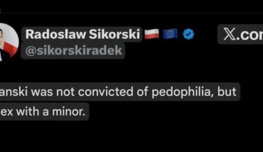 Deleted tweet of Radosław Sikorski. Translation via Google translator.
