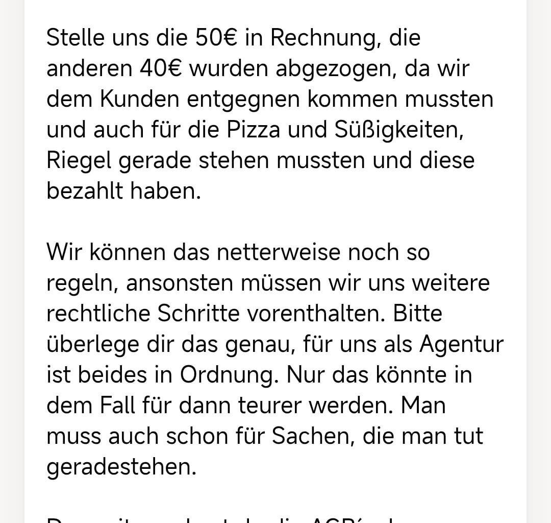 Experience with unpaid salary from freelance and Mahnverfahren experience