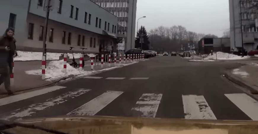 Polish justice minister fined by police for road offence caught during YouTube interview