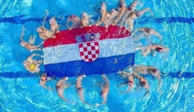 Hrvatski vaterpolisti prvaci 2024. DOČEK.