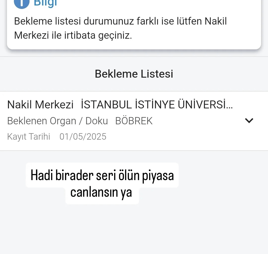 Sağlık bakanlığı böyle bir paylaşım yapan kişiyi listede tutuyor mu?