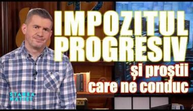 Merită să trăiască cine nu muncește? | De ce e mai bun impozitul progresiv | Starea Nației 03.02.26