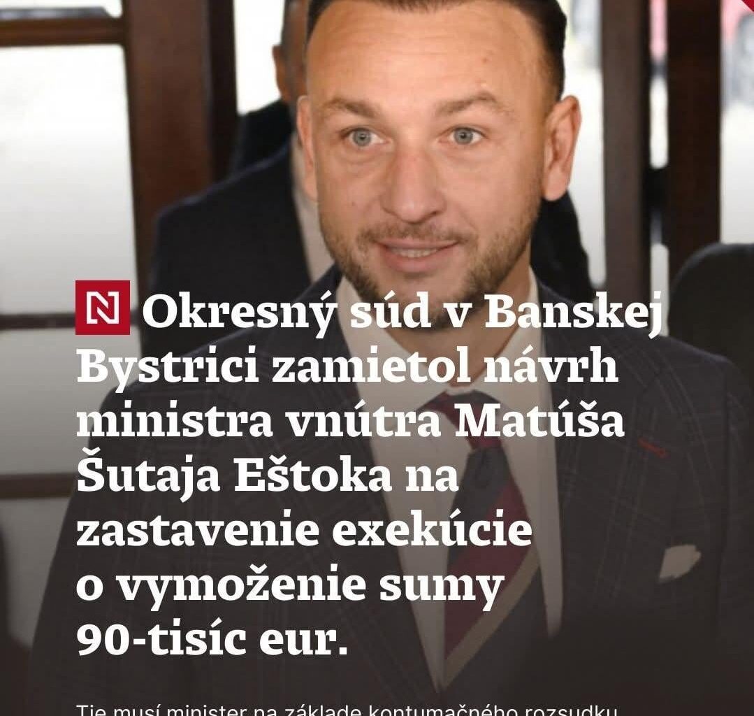 Matúš Skúša Všetko sa znovu pokúsil vyvliecť z platenia exekúcie a súd mu to znovu zamietol