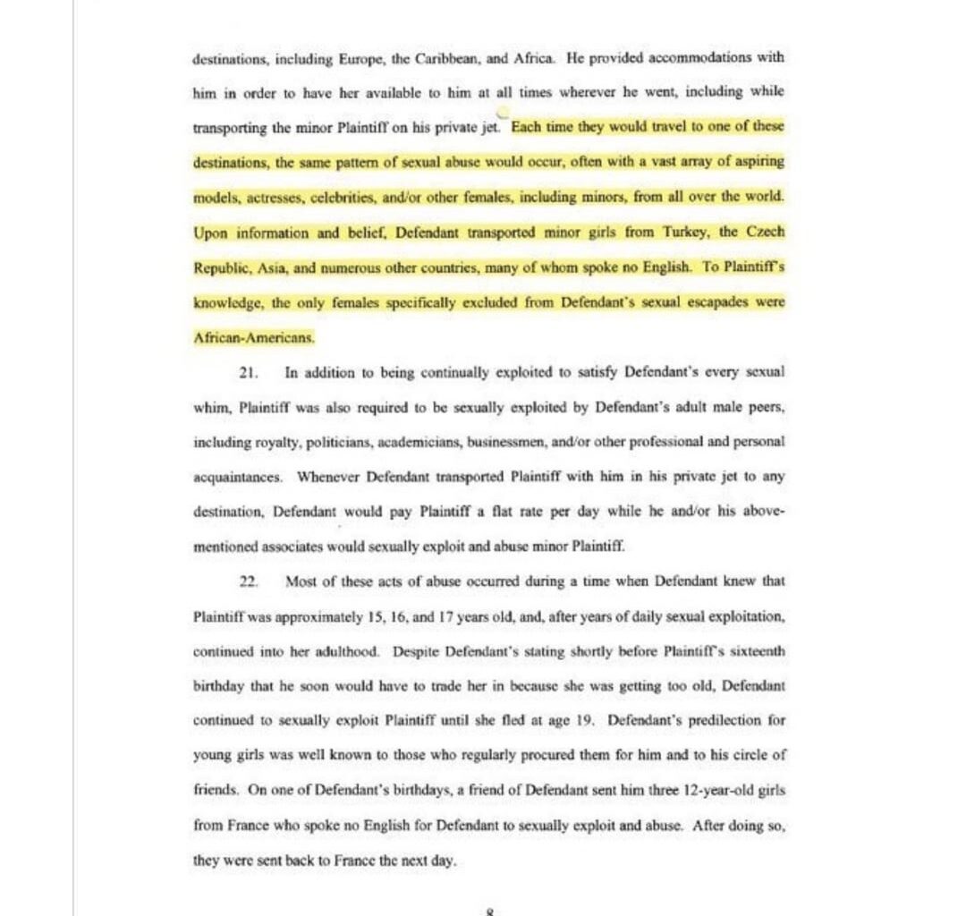 Epstein Dosyaları Türkiye'nin İnsan Ticaretindeki Rolünü Ortaya Koyuyor