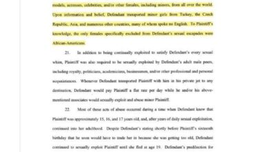 Epstein Dosyaları Türkiye'nin İnsan Ticaretindeki Rolünü Ortaya Koyuyor