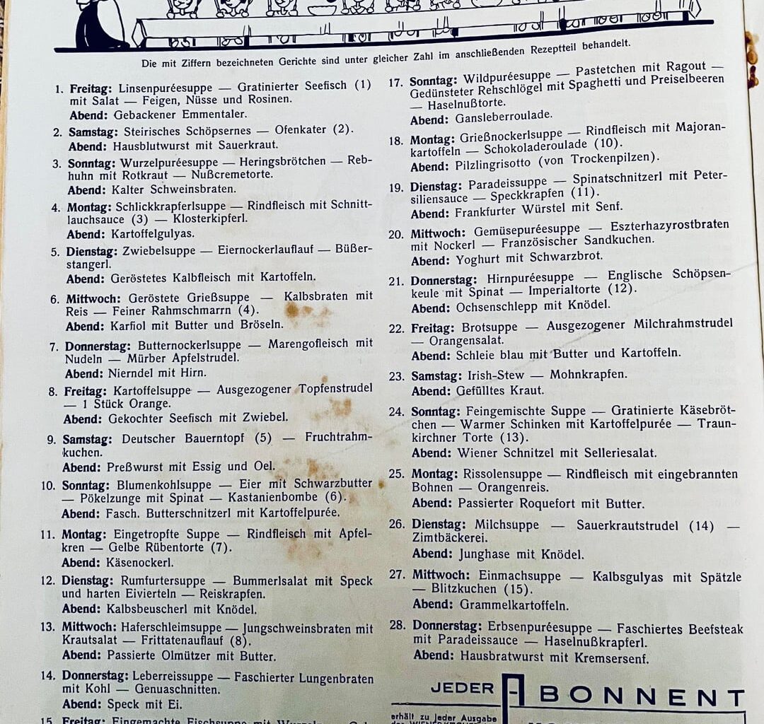 Veganuary is vorbei - Meal Prep Plan für Februar aus 1935