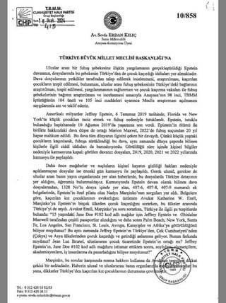 CHP Epstein dosyasının Türkiye bağlantıları araştırılsın istedi: Dosya 2 yıldır bekletiliyor