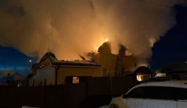 Explosions, fire reported overnight in Russia's Belgorod Oblast