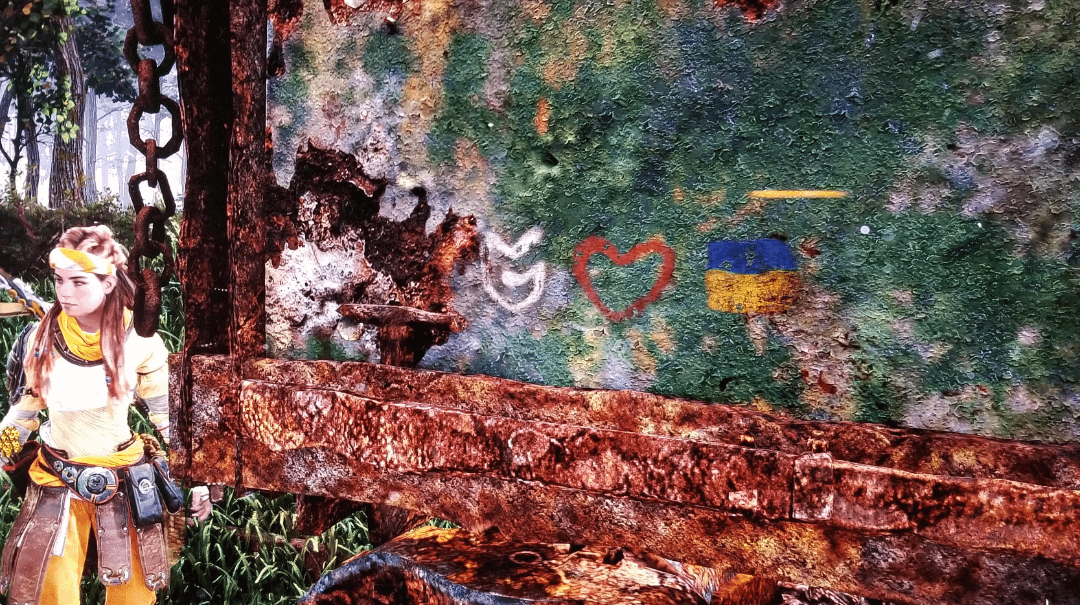 Guerrilla Games quietly added a Ukraine tribute in Horizon Forbidden West 🇺🇦