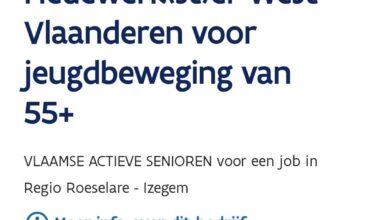 Medewerker gezocht voor jeugdbeweging van 55+