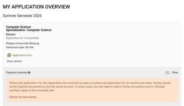 Help needed related to uni assist