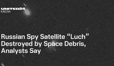 Russian Spy Satellite “Luch” Destroyed by Space Debris, Analysts Say