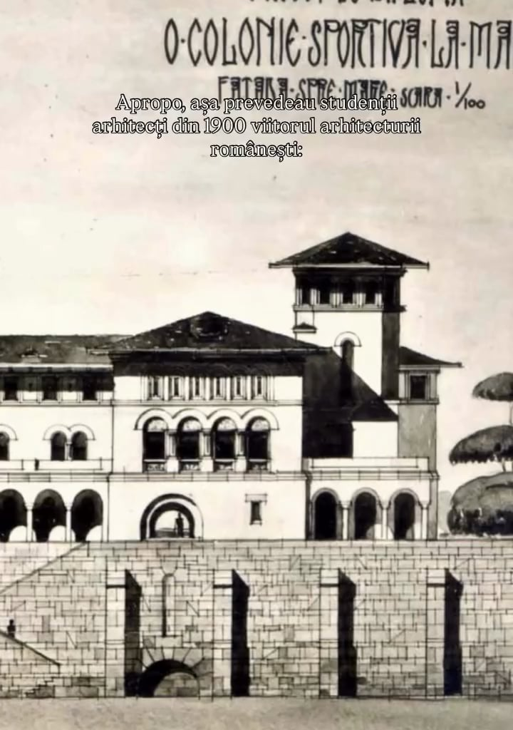Proiectele de diplomă ale studenților arhitecți ce au absolvit între 1900 și 1930, de pe site-ul UAUIM