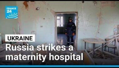 Russia strikes a maternity hospital and a miner's bus in Ukraine, killing at least 21 • FRANCE 24