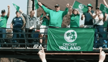 Celebrations as Ireland qualify for the 2026 Women's T20 Cricket World Cup