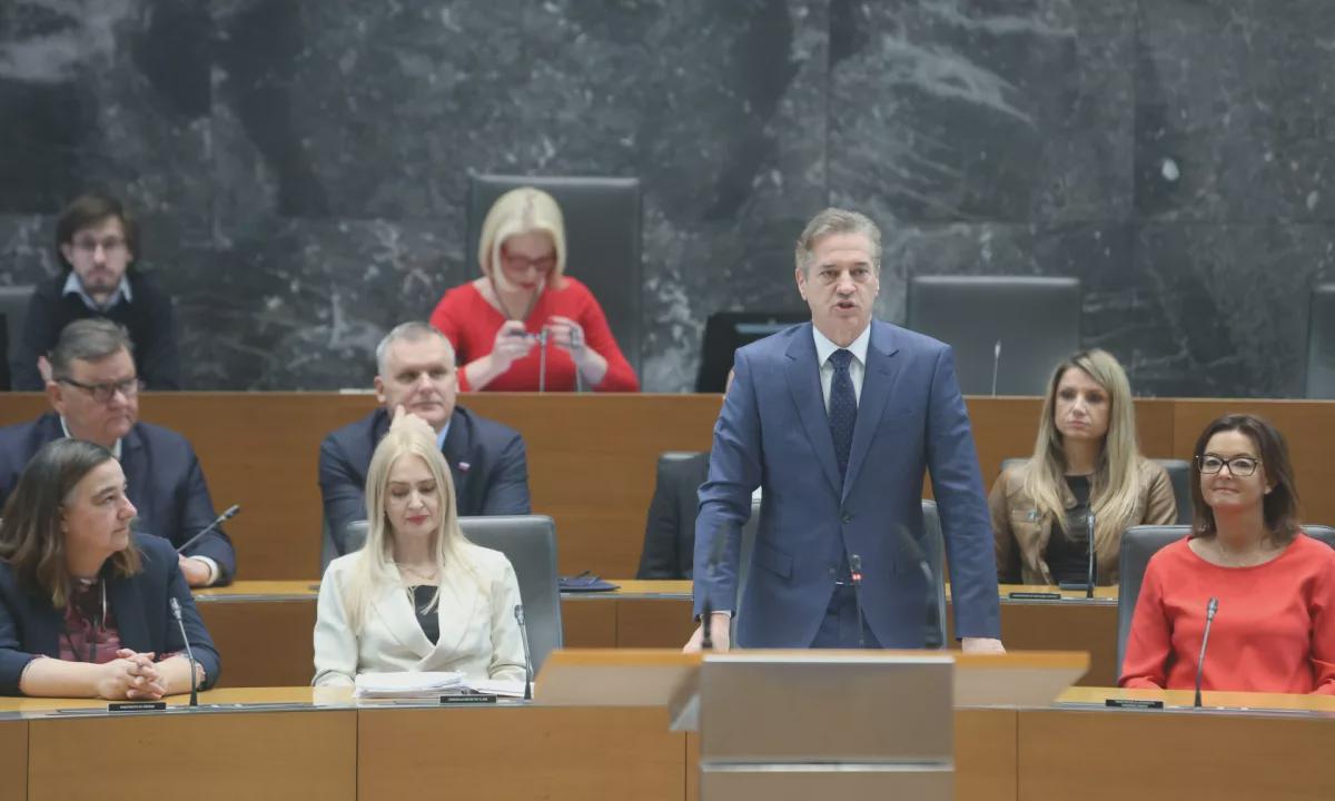 Burna zadnja seja: Mahnič bi ustanovil Trumpov ICE, poslanka Svobode ga je obtožila laži