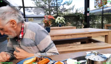 There was a robbery in the midlands. Suspect has one foot. May smell like a slowly cooked rasher.