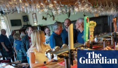 ‘It’s ridiculous’: publicans bemused by rise of single-file queues to get served | Pubs