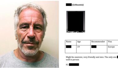 Epsteino failuose: merginos iš Lietuvos, nuotraukos ir kelionės į JAV