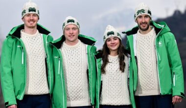 Team Ireland confirms line-up for Winter Olympic Games